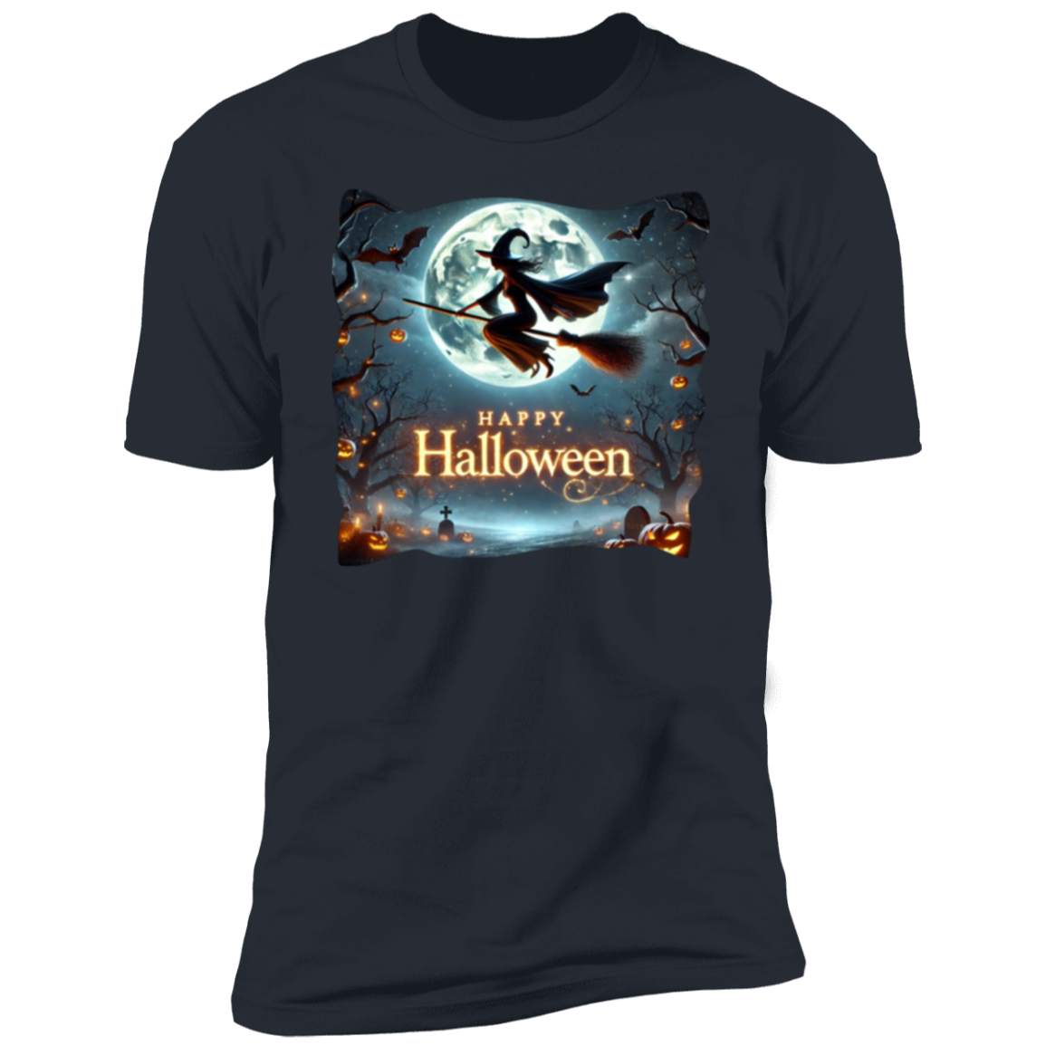 Witch in Full Moon  T-Shirt