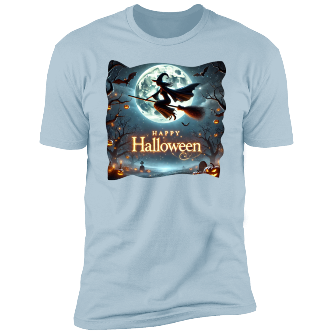 Witch in Full Moon  T-Shirt