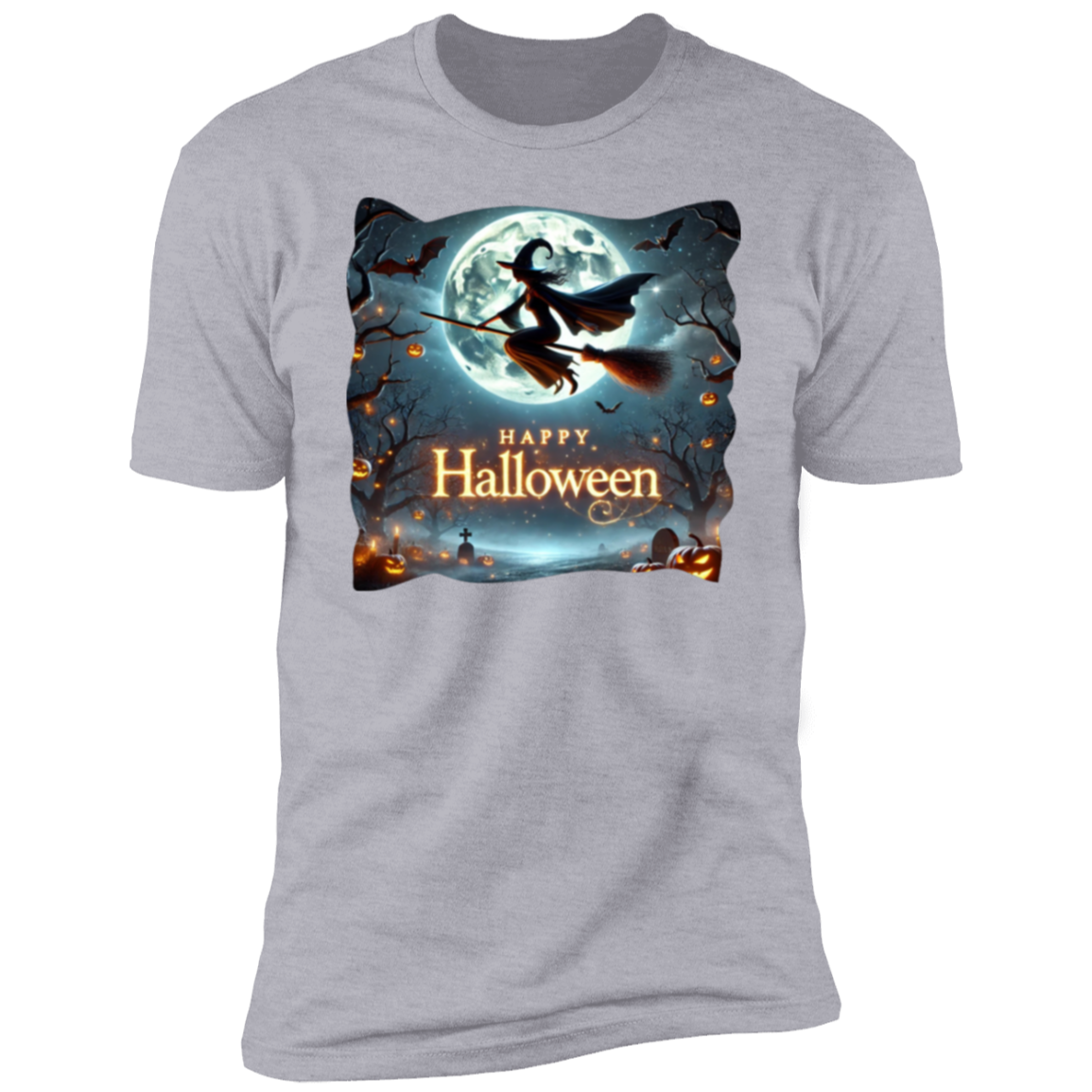 Witch in Full Moon  T-Shirt