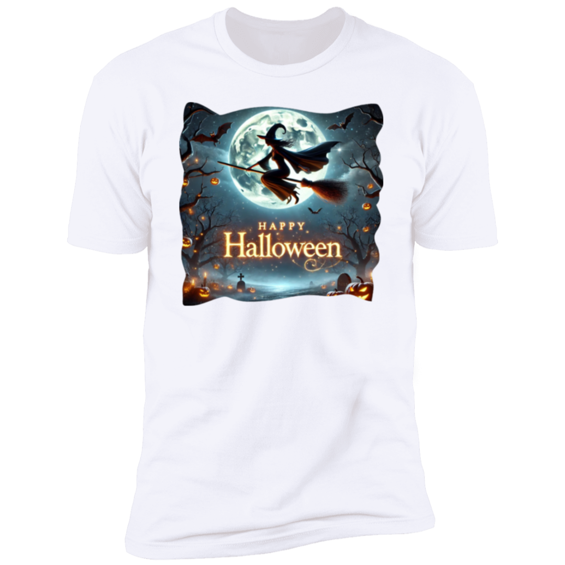 Witch in Full Moon  T-Shirt