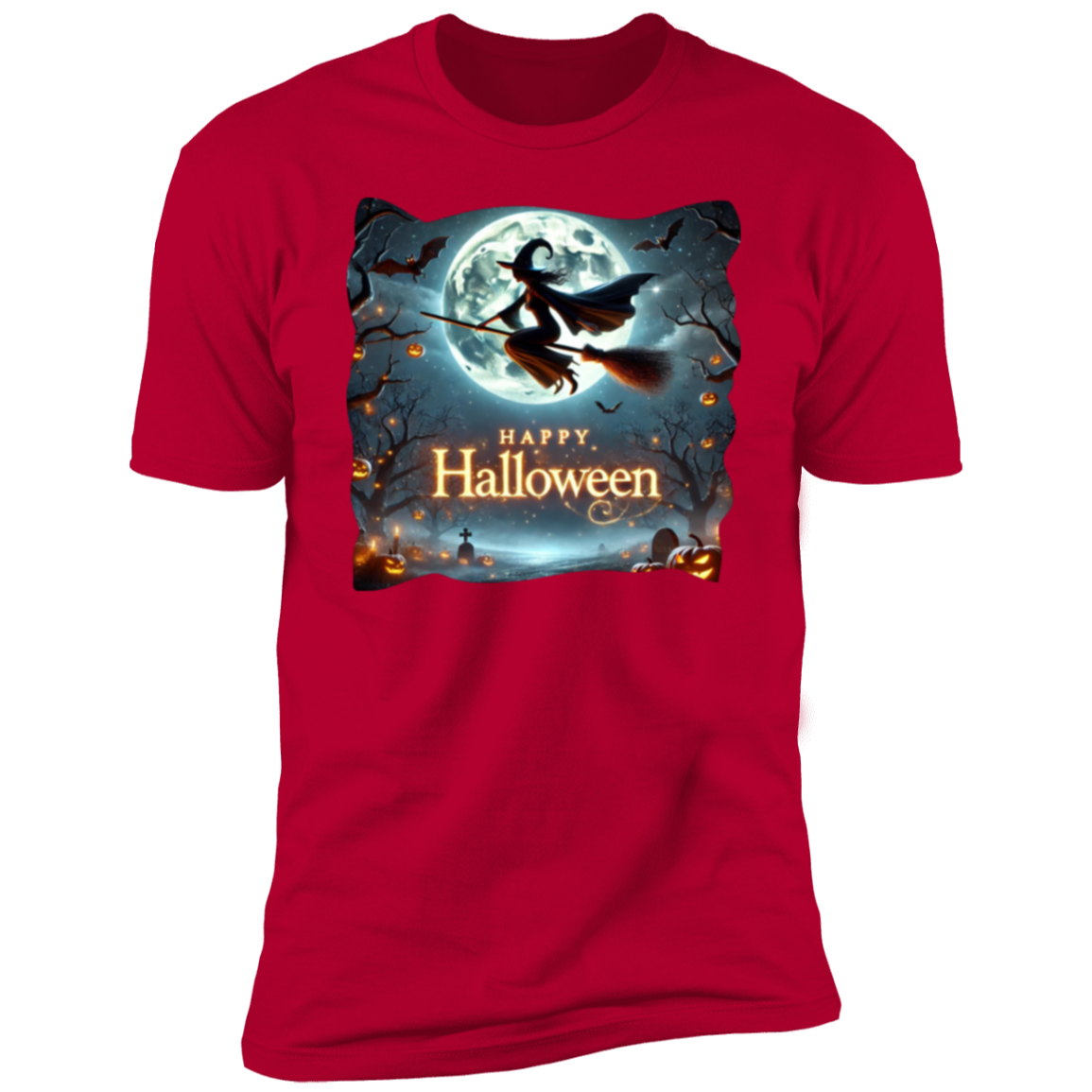 Witch in Full Moon  T-Shirt