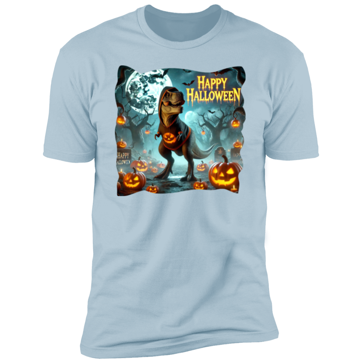 T-Rex Happy Halloween Short Sleeve T-Shirt