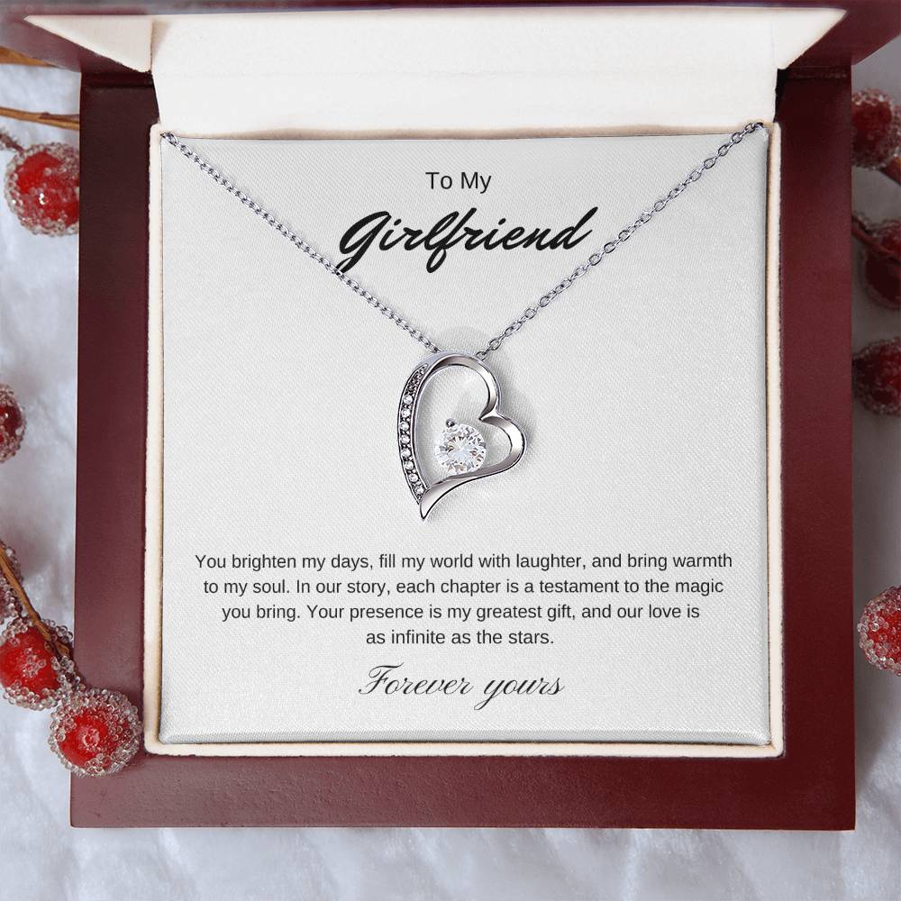 To My Girlfriend | Forever Love Necklace