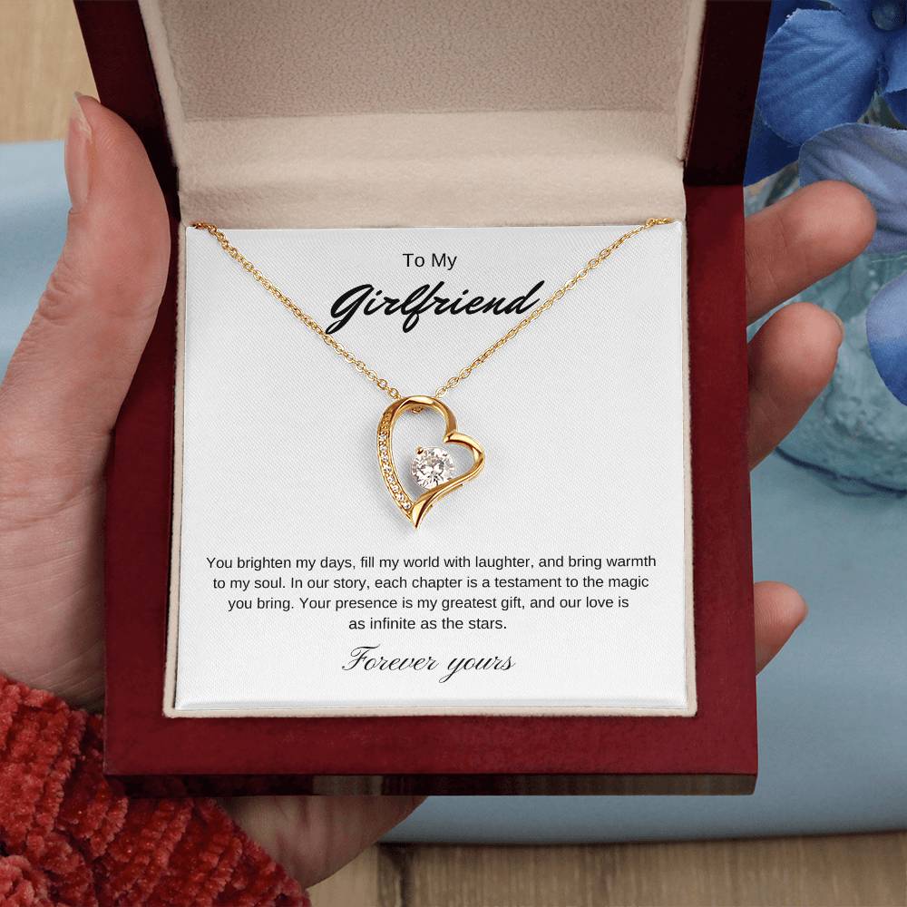 To My Girlfriend | Forever Love Necklace