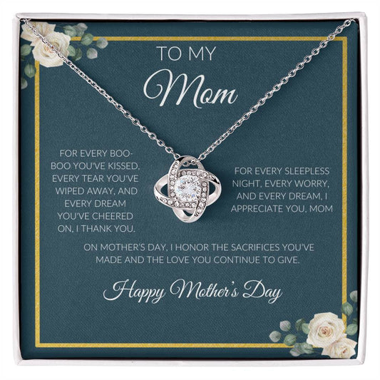 Mom For Every Boo Boo Necklace | Mothe's Day Necklace Gift