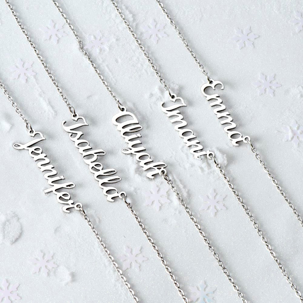 LuxeScript Personalized Name Necklace