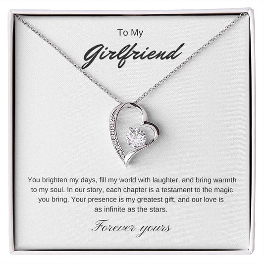 To My Girlfriend | Forever Love Necklace