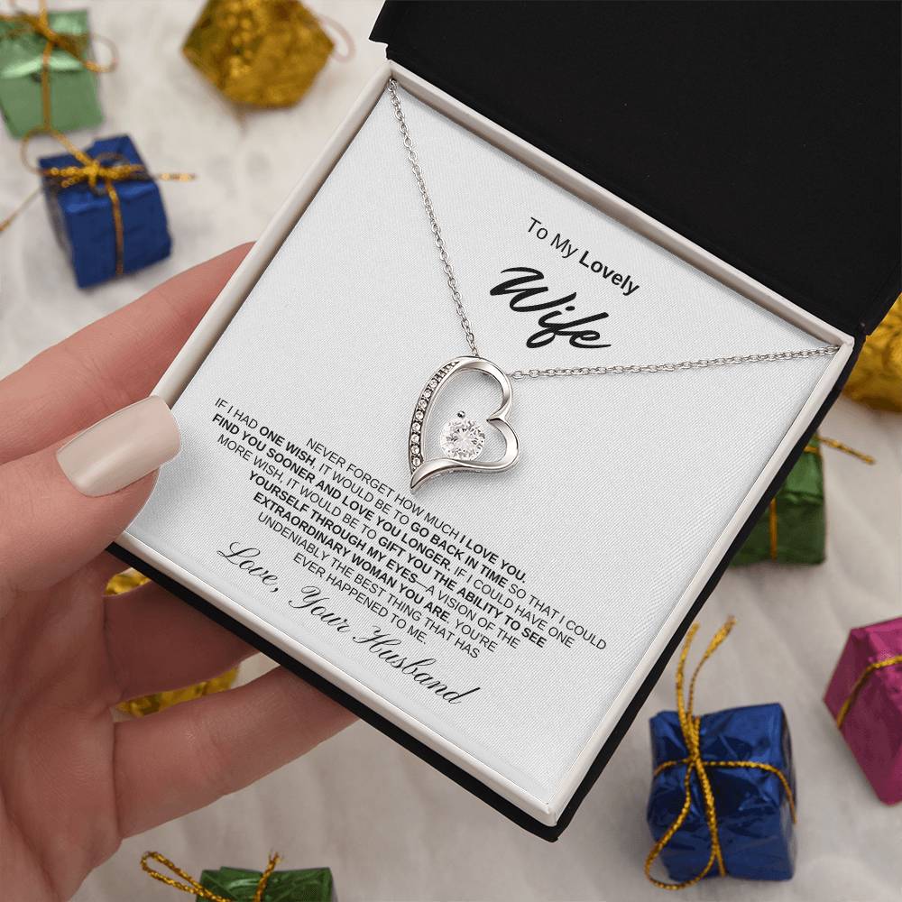 To My Lovely Wife | Forever Love Necklace