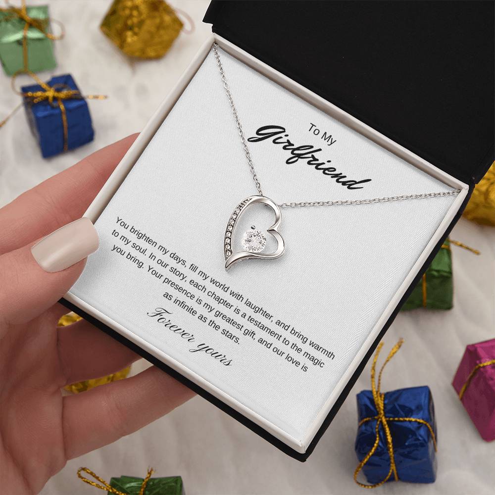 To My Girlfriend | Forever Love Necklace