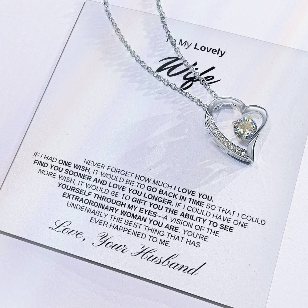 To My Lovely Wife | Forever Love Necklace