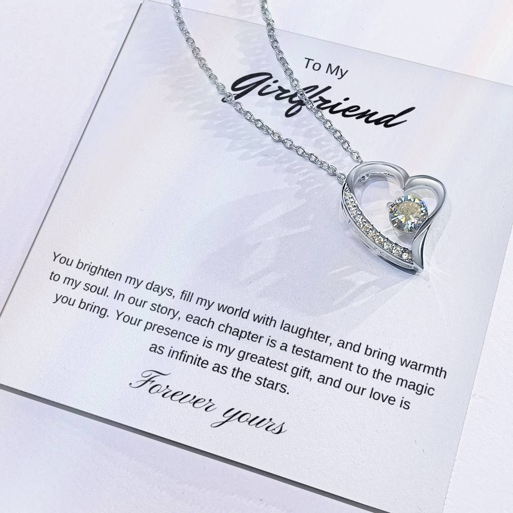 To My Girlfriend | Forever Love Necklace