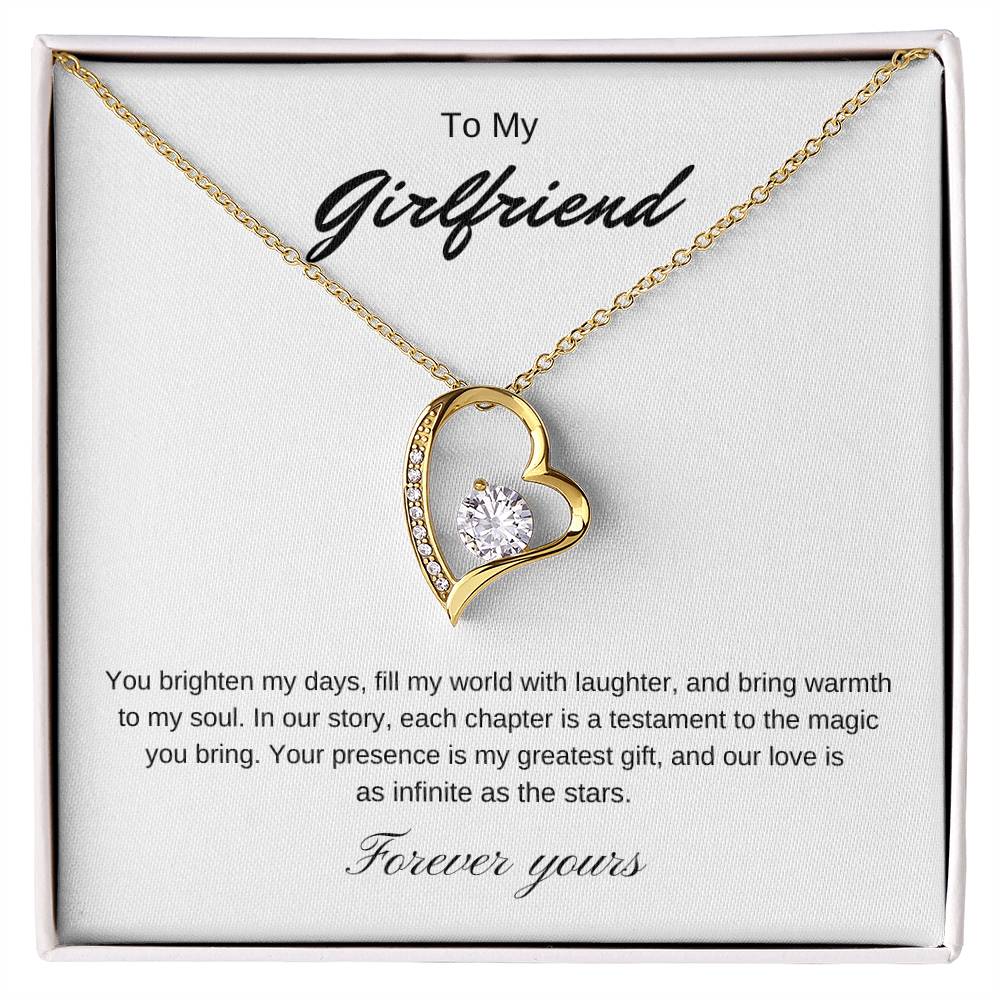 To My Girlfriend | Forever Love Necklace