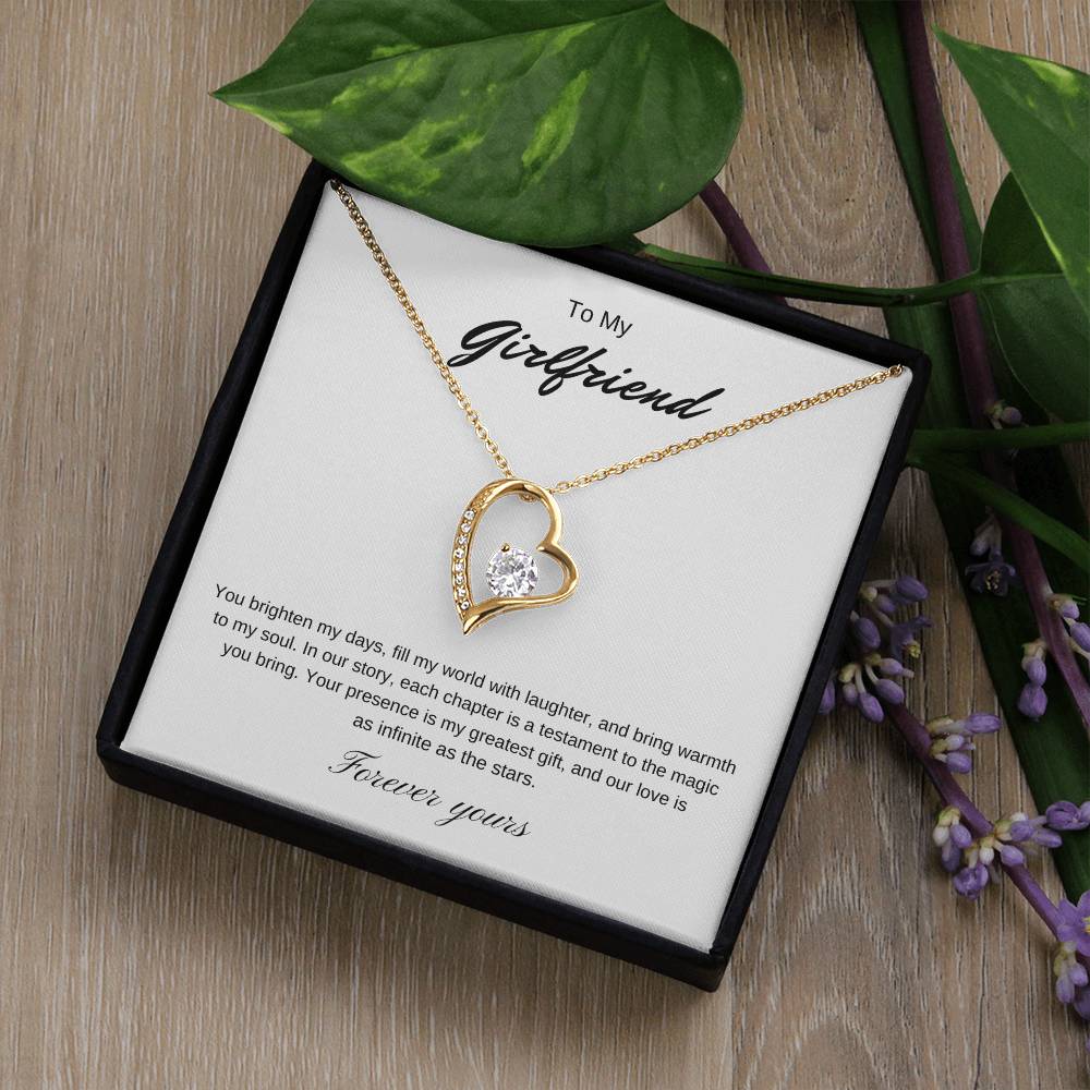 To My Girlfriend | Forever Love Necklace